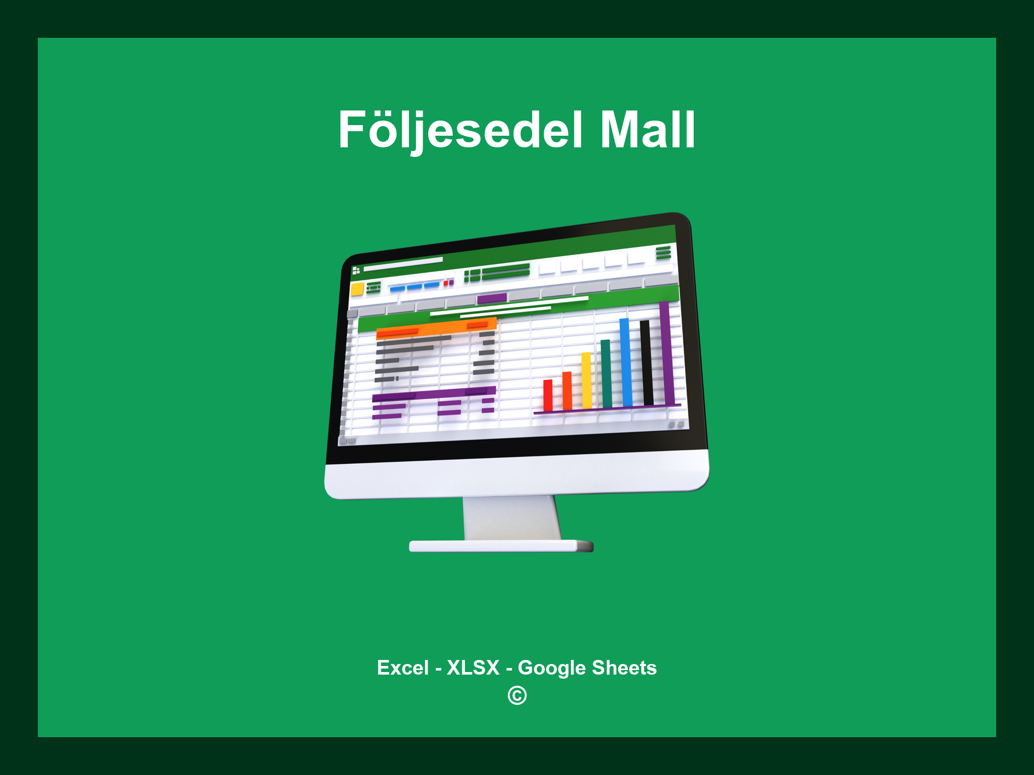 Följesedel Mall