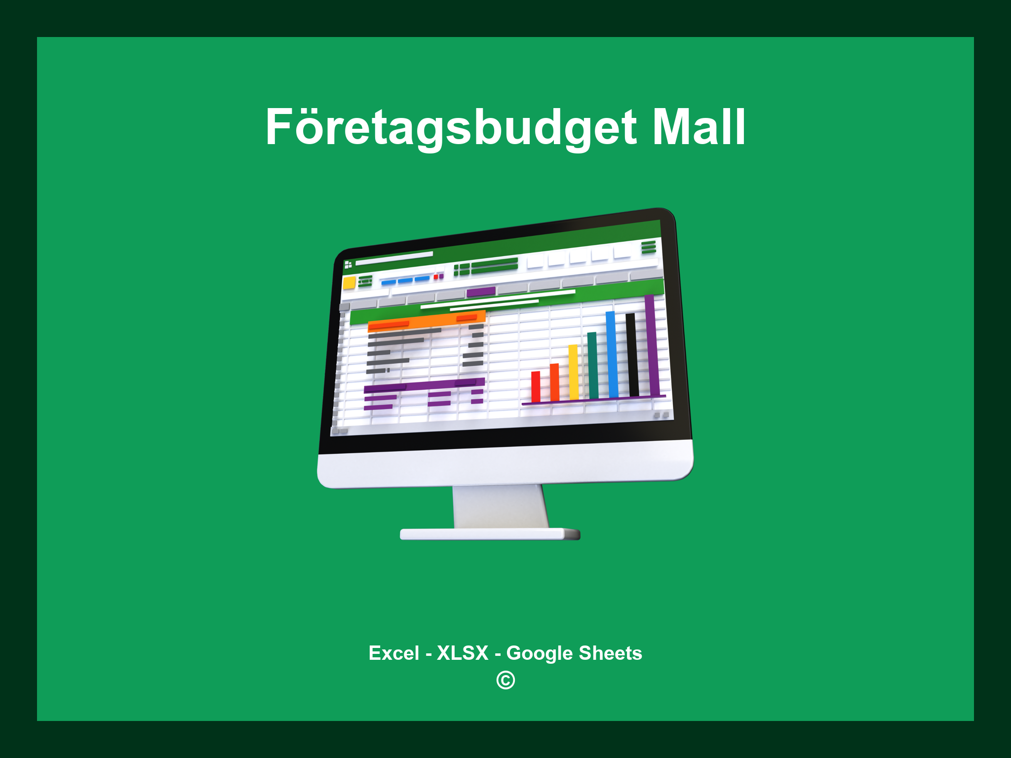 Företagsbudget Mall