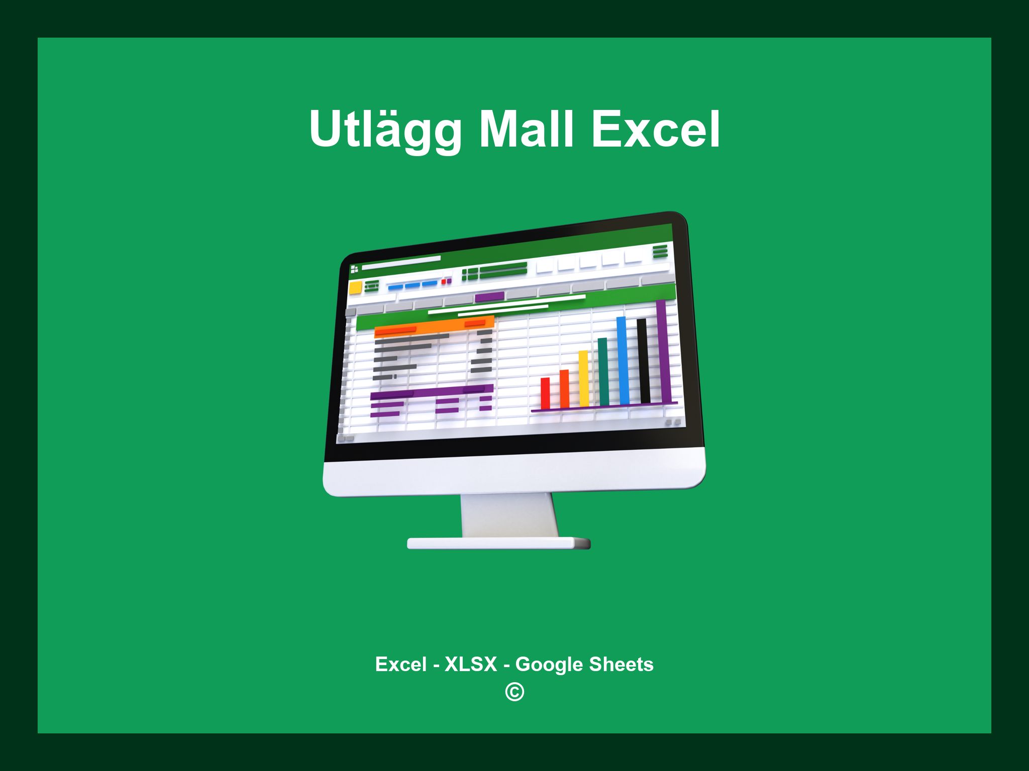 Utlägg Mall Excel
